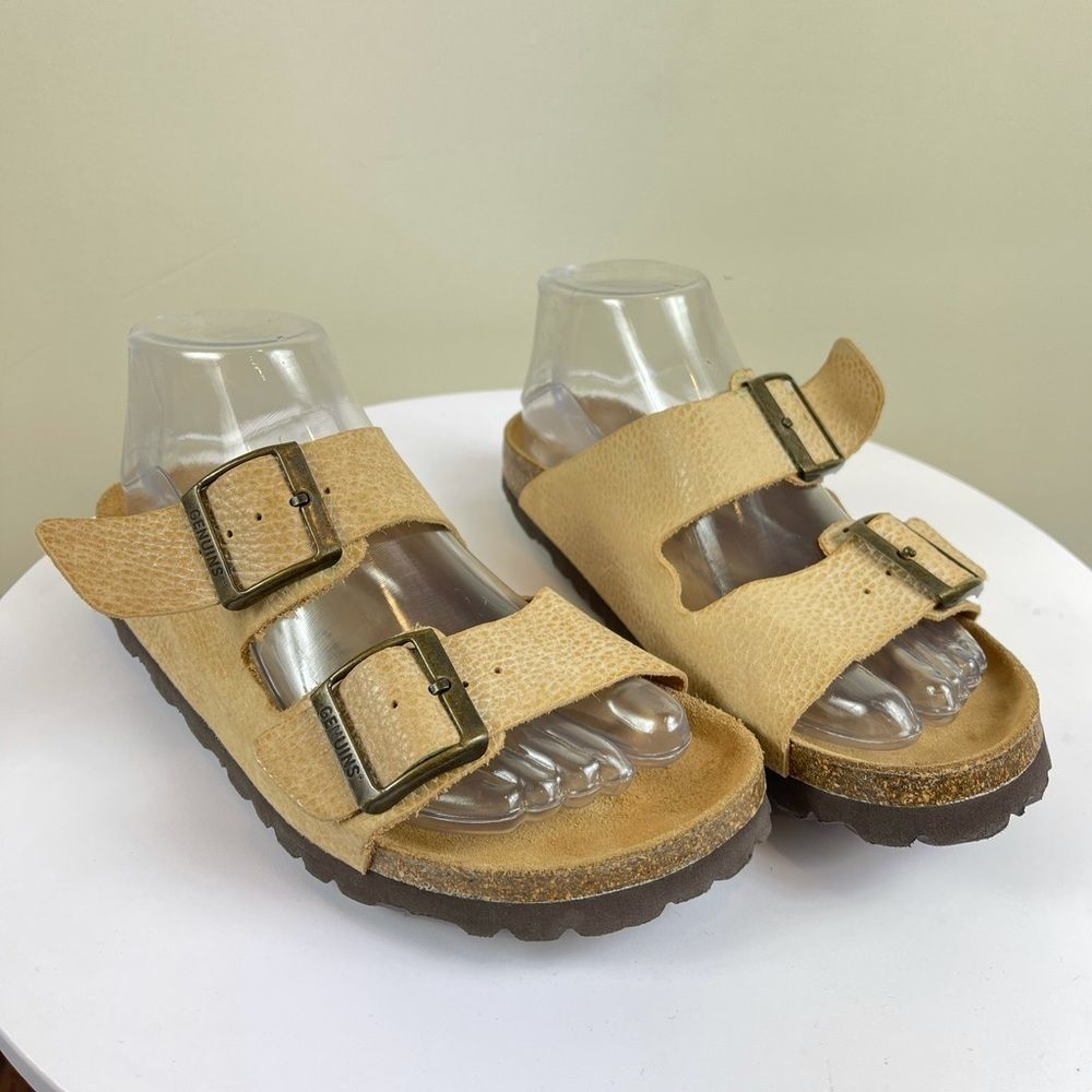 Genuins Leather Slide Sandal